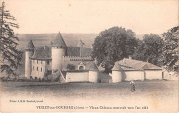 VIRIEU SUR BOURBRE Vieux Chateau Construit Vers L An 1010  4(scan Recto-verso) MA441 - Virieu