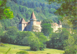 Chateau De BAZOCHES DU MORVAN Bati Au 12e S Demeure Du Marechal De Vauban Vue De La Vallee 11(scan Recto-verso)MA480 - Bazoches