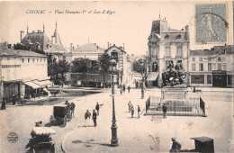 COGNAC Place Francois 1er Et Rue D Alger 16(scan Recto-verso) MA463 - Cognac
