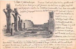 TEBESSA Ruines De La Basilique Byzantine 7(scan Recto-verso) MA489 - Tébessa