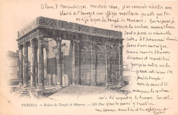TEBESSA Ruines Du Temple De Minerve 4(scan Recto-verso) MA489 - Tebessa