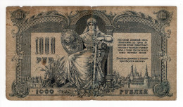 1919. RUSSIA,1000 ROUBLES BANKNOTE,CIVIL WAR - Russie