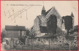 Crépy-en-Valois (60) - Église De Bouillant (Circulé En 1915) - Crepy En Valois