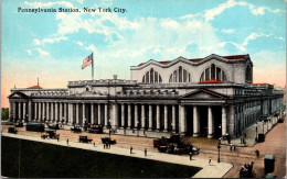 13-4-2024 (1 Z 46) VERY OLD - (not Posted)- USA New York City - Pennsyvannia Station - Bahnhöfe Ohne Züge