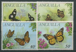 Anguilla 1971 Insekten Schmetterlinge 123/26 Postfrisch - Anguilla (1968-...)
