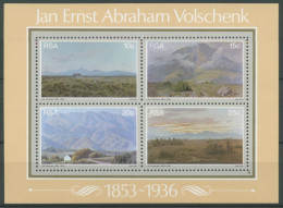 Südafrika 1978 Landschaften J. E. Abraham Volschenk Block 6 Postfrisch (C24974) - Hojas Bloque