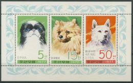 Korea (Nord) 1977 Hunde: Pekinese, Wolfsspitz 1662/64 K Postfrisch (C74683) - Corea Del Nord
