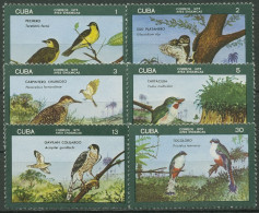 Kuba 1976 Tiere Vögel 2144/49 Postfrisch - Nuevos