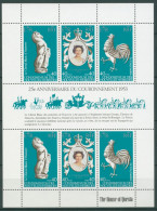 Neue Hebriden 1978 Krönungsjubiläum Elisabeth II. 516/18 K Postfrisch (C27888) - Blocks & Sheetlets