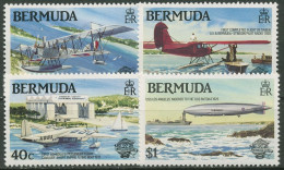 Bermuda-Inseln 1983 Luftfahrt Flugzeuge 430/33 Postfrisch - Bermuda