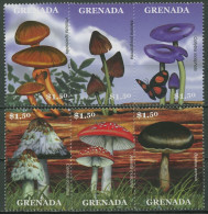 Grenada 2000 Pilze 4082/87 Postfrisch - Grenada (1974-...)