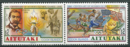 Aitutaki 1996 Olympische Sommerspiele Atlanta 749/50 ZD Postfrisch - Aitutaki