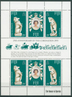 Fidschi 1978 25. Krönungsjubiläum Elisabeth II. 372/74 K Postfrisch (C27887) - Fiji (1970-...)