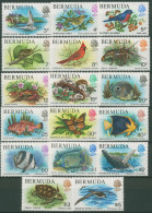 Bermuda-Inseln 1978 Tiere: Landkrabbe, Buckelwal, Schildkröte 352/68 Postfrisch - Bermudes