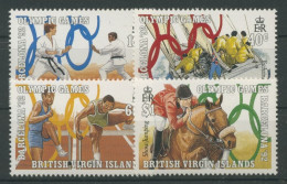 Britische Jungferninseln 1990 Olympia Sommerspiele Barcelona 702/05 Postfrisch - Britse Maagdeneilanden