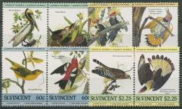 St. Vincent 1985 John James Audubon Vögel 790/97 Postfrisch - St.Vincent (1979-...)