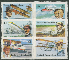 Turks- Und Caicos-Inseln 1978 Luftfahrt Brüder Wright 393/98 Postfrisch - Turks & Caicos (I. Turques Et Caïques)
