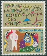 UNO Wien 1991 Rechte Der Kinder Zeichnungen 117/18 Postfrisch - Neufs