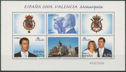 Spanien 2004 ESPANA Königspaare Block 138 Postfrisch (C97603) - Blocs & Feuillets