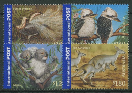 Australien 2005 Wildlebende Tiere Koala Känguruh Kookaburra 2457/60 Postfrisch - Mint Stamps