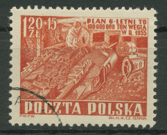 Polen 1952 Sechsjahresplan Bergbau 777 Gestempelt - Used Stamps