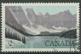 Kanada 1985 Banff-Nationalpark Moraine-See 949 Gestempelt - Usados