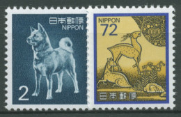 Japan 1989 Kulturerbe Akita-Hund 1833/34 Postfrisch - Ungebraucht