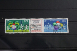 DDR 2345 - 2346 Gestempelt Dreierstreifen #WQ294 - Andere & Zonder Classificatie