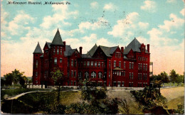 13-4-2024 (1 Z 46) VERY OLD - (posted 1910) - USA - McKeesport Hospital - Salute