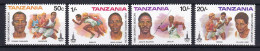 265 TANZANIE 1980 - Y&T 155/58 - Jeux Olympique Moscou - Neuf ** (MNH) Sans Charniere - Tanzania (1964-...)