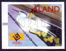 ALAND - BIRD AUTOMATIC STAMP - **MNH - 1999 - Mouettes