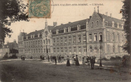 80 , Cpa  SAINT VALERY Sur SOMME , L'Hopital  (2950) - Saint Valery Sur Somme