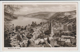 CARTOLINA DI BACHARACH Am Rhein - Rheinland-Pfalz - 1953 - FORMATO PICCOLO - Bacharach