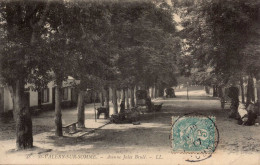 80 , Cpa  SAINT VALERY Sur SOMME , 48 , Avenue Jules Brulé  (2970) - Saint Valery Sur Somme