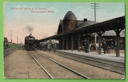 Boston And Maine - Railway Station - Newbury Port - Massachusetts - United States Of America - Bahnhöfe Mit Zügen