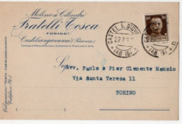 CARTOLINA COMMERCIALE - PIACENZA - STORIA POSTALE - Piacenza