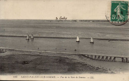 80 , Cpa  SAINT VALERY Sur SOMME  , 136 , Vue De La Baie De Somme  (2980) - Saint Valery Sur Somme