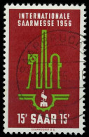 SAARLAND 1956 Nr 368 Zentrisch Gestempelt X79DCAE - Used Stamps