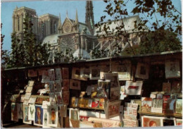 PARIS. -  Bouquinistes Sur Les Quais. -  Non écrite. -  Carte Format. 17 Cm X 12 Cm. - La Seine Et Ses Bords