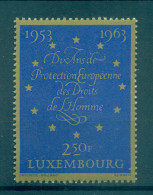 Luxembourg 1963 - Y & T N. 633 - Droits De L'Homme (Michel N. 679) - Unused Stamps