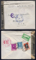 IRAN 1945 Censored Cover To USA. Anglo-Soviet Censorship Mark (p501) - Irán