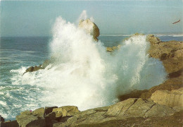 *CPM - FRANCE - BRETAGNE - Tempête Sur La Côte - Bretagne