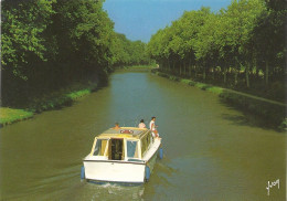 *CPM - FRANCE - LANGUEDOC ROUSSILLON - Canal Du Midi - Promenade Au Fil De L'eau - Languedoc-Roussillon