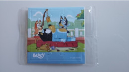 Sor186 Sorpresina Sorpresa Puzzle Bambini Bluey Cartoon Cartone Animato Australia Uovo Pasqua - Puzzles