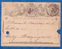 CPA Précurseur De 1872 - TOURNAI ( Belgique ) - Cachet Veuve Raphaël POLLET & Fils - Carte Correspondance - Tournai