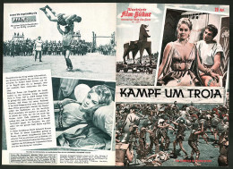 Filmprogramm IFB Nr. 6091, Kampf Um Troja, Steve Reeves, Juliette Mayniel, Hedy Vessel, Regie Giorgio Ferroni  - Magazines