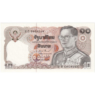 Thaïlande, 10 Baht, KM:98, NEUF - Thaïlande