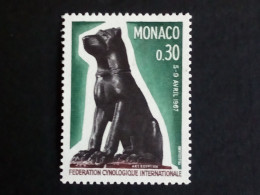 MONACO MI-NR. 872 POSTFRISCH(MINT) HUNDEFORSCHERKONGRESS 1967 - Unused Stamps