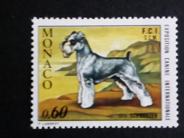 MONACO MI-NR. 1120 POSTFRISCH(MINT) HUNDEAUSSTELLUNG MONTE CARLO 1974 SCHNAUZER - Honden