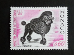 MONACO MI-NR. 1182 POSTFRISCH(MINT) HUNDEAUSSTELLUNG MONTE CARLO 1975 PUDEL - Honden